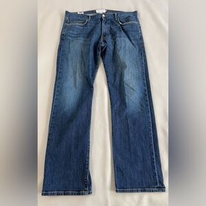 Lucky Brand Jeans Mens 36X32 White Oak Cone‎ Denim Vintage Straight USA